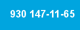 930 147-11-65 930 147-11-65